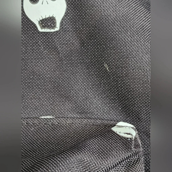 Loungefly Disney The Nightmare Before Christmas Jack Head Print Nylon Backpack. - Picture 10 of 15